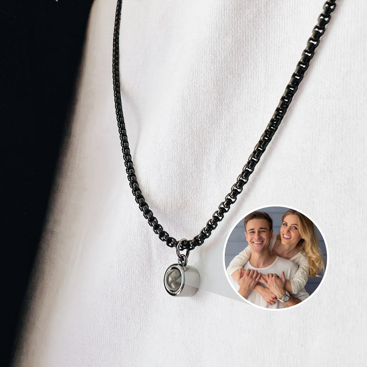 שרשרת פנינה לגבר - Myone Jewelry