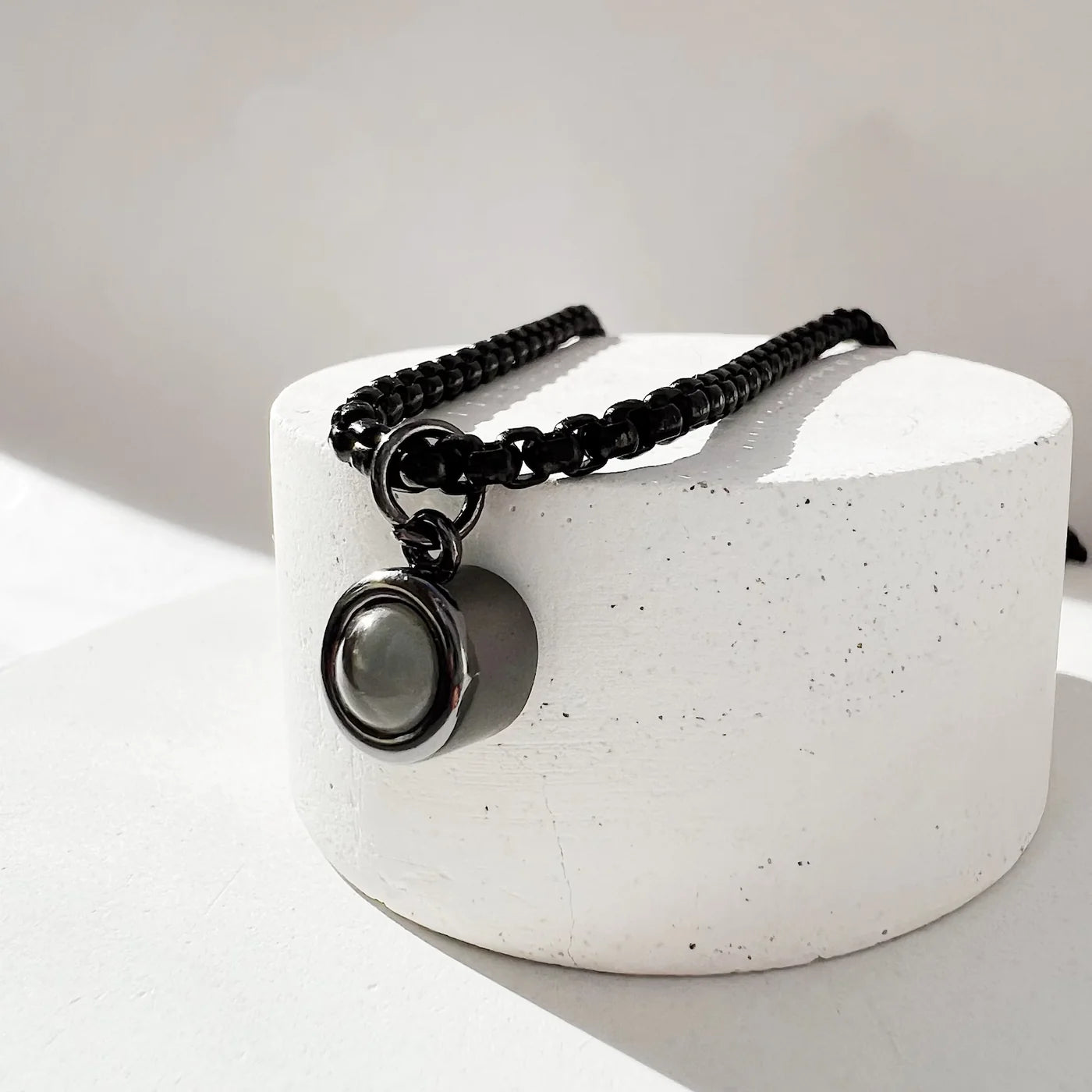 שרשרת פנינה לגבר - Myone Jewelry