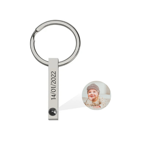 מחזיק מפתחות עם חריטה אישית - Myone Jewelry