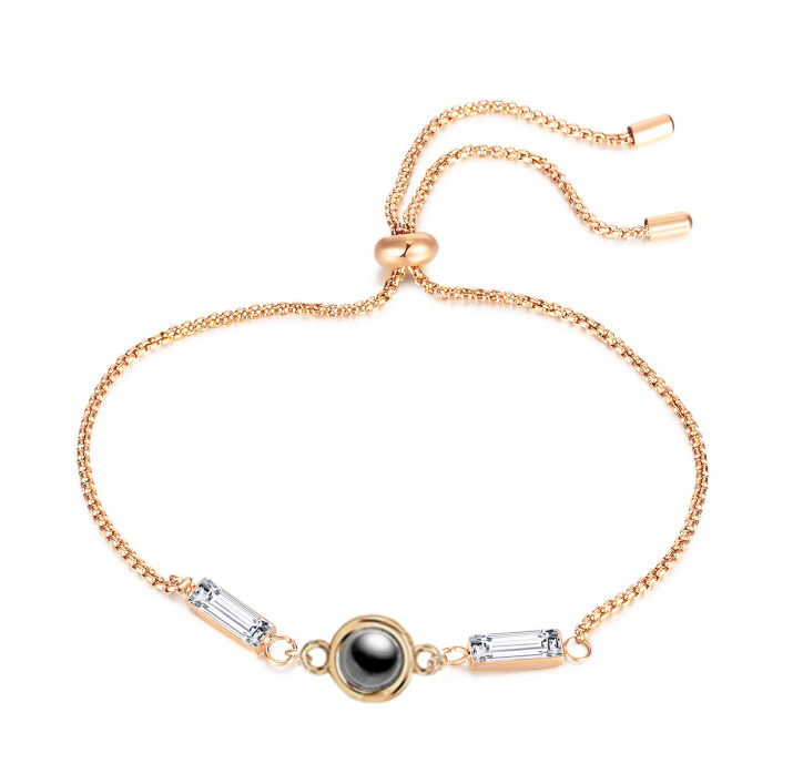 צמיד פנינה עם אבני זירקון - Myone Jewelry