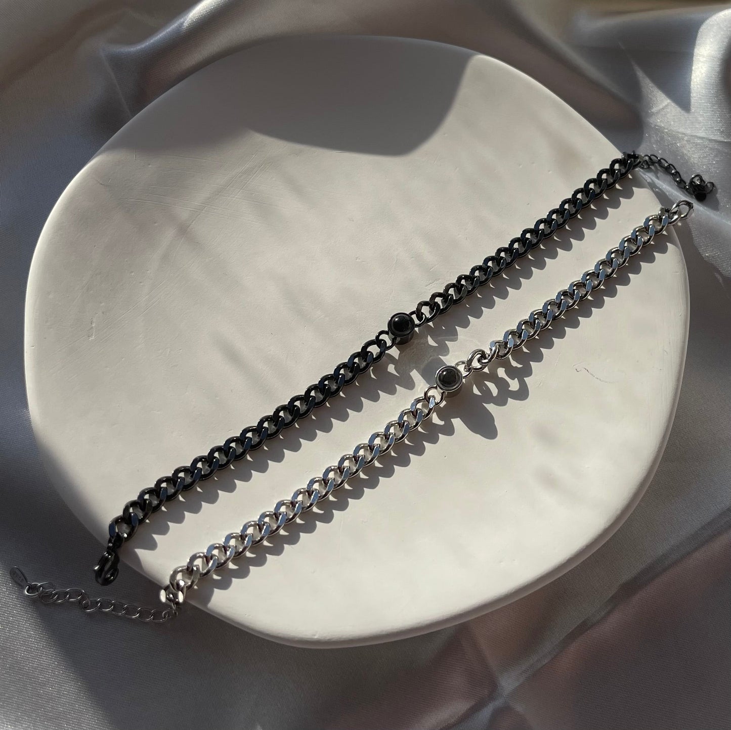 Bracelet For Men With A Hidden Photo Pearl