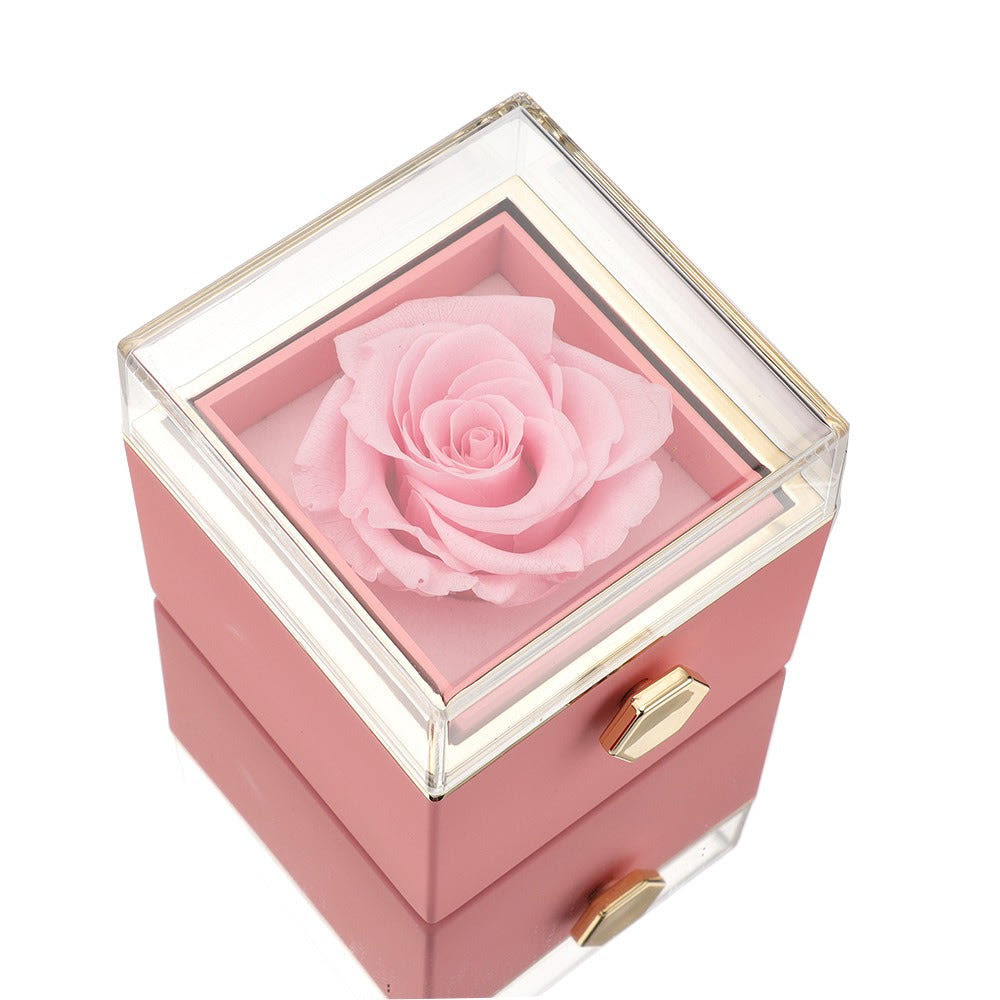 Rotating Rose Gift Box