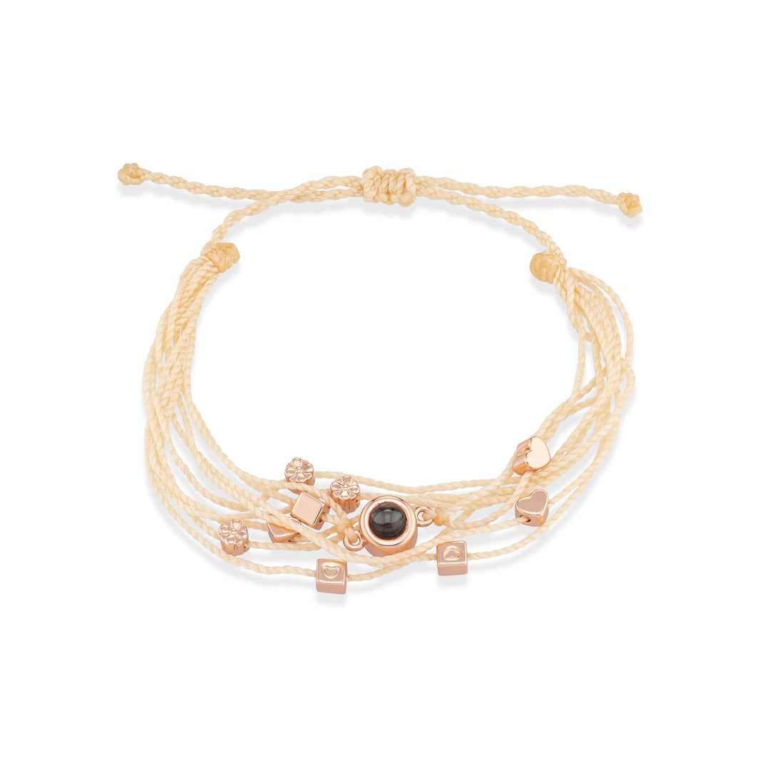 צמיד צ'ארמים עם תמונה מוצפנת - Myone Jewelry