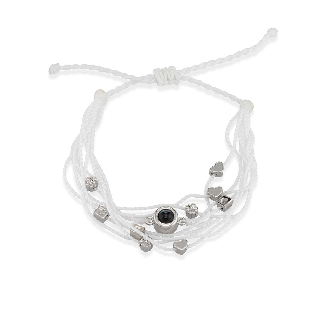 צמיד צ'ארמים עם תמונה מוצפנת - Myone Jewelry