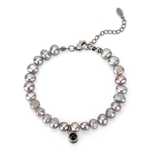 Bianca Pearls Bracelet With A Hidden Photo Pendant
