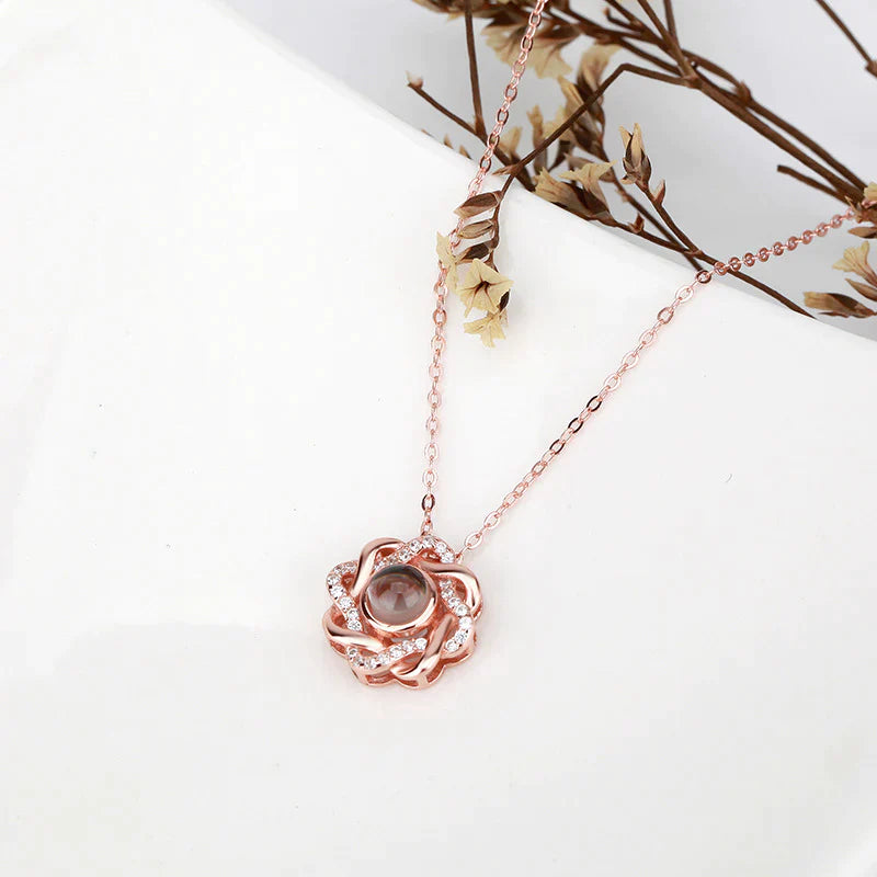 שרשרת עדן עם תמונה מוצפנת - Myone Jewelry