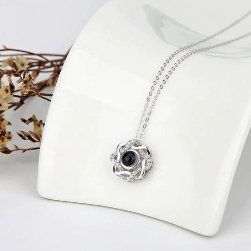 שרשרת עדן עם תמונה מוצפנת - Myone Jewelry