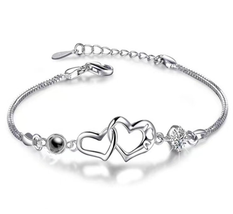 צמיד אהבה עם תמונה מוצפנת - Myone Jewelry