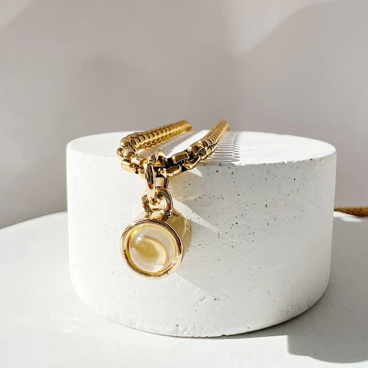 שרשרת פנינה לגבר - Myone Jewelry