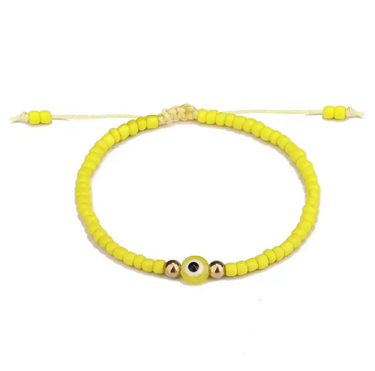 צמיד אבנים צבעוניות עם תמונה מוצפנת - Myone Jewelry