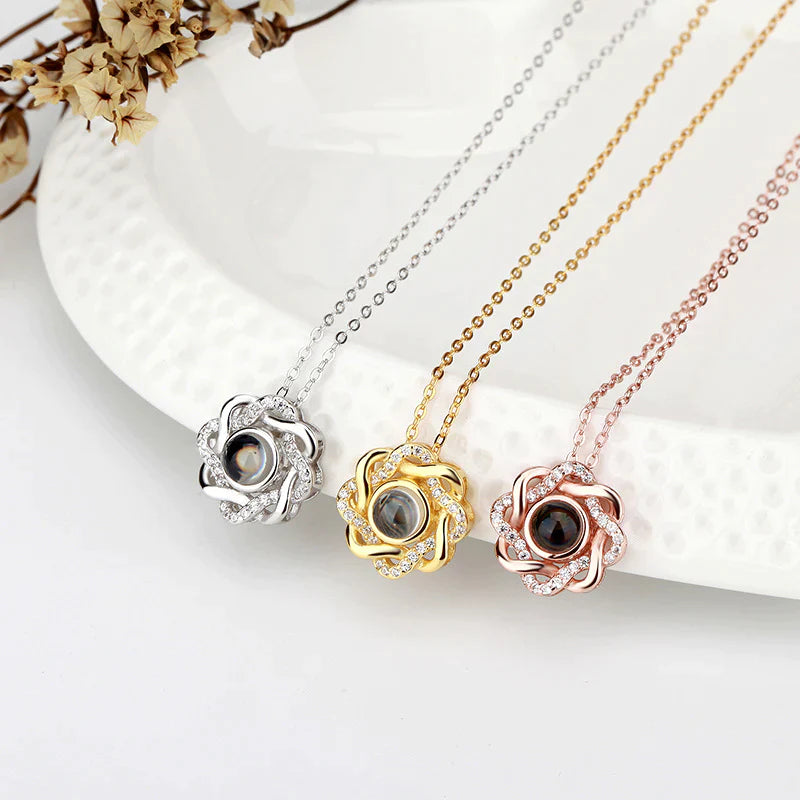 שרשרת עדן עם תמונה מוצפנת - Myone Jewelry