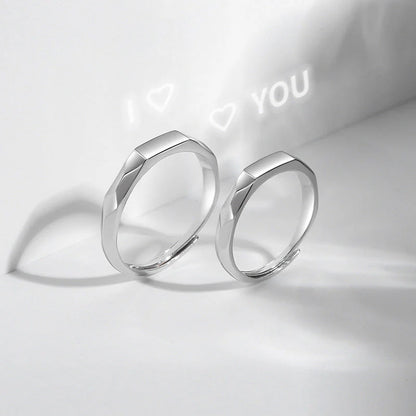 LOVE FOREVER טבעת השמש סט זוגי