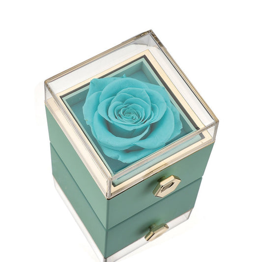 אריזת פרח מסתובבת טורקיז - Myone Jewelry