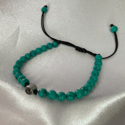 צמיד חרוזים מיוחד עם תמונה מוצפנת - Myone Jewelry