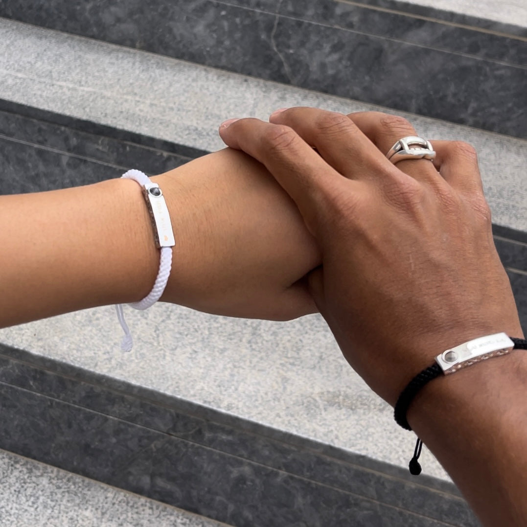 Personalized Engraved Hidden Photo Bracelet