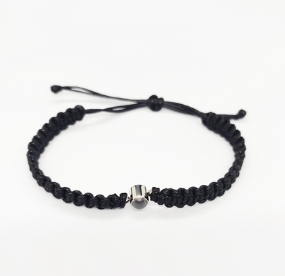 Special Knot Bracelet With A Hidden Photo Pearl