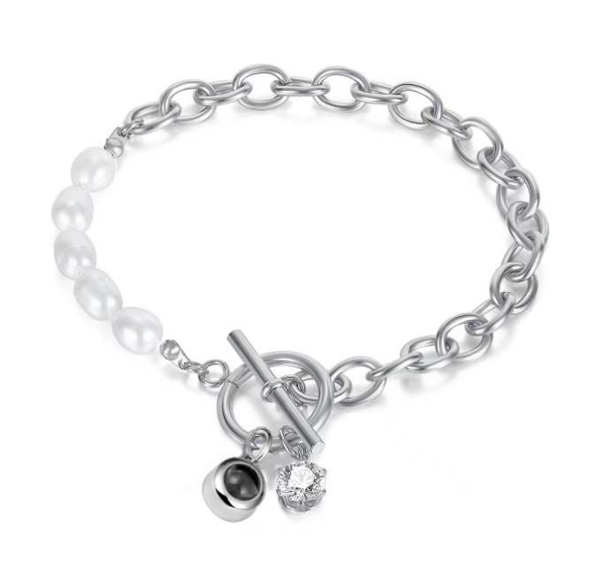 צמיד טיפני פנינים לאשה ⁩ - Myone Jewelry