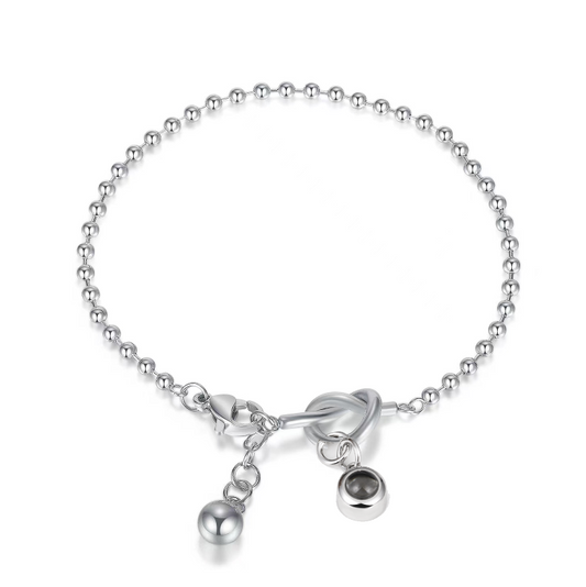 צמיד נטע עם תמונה מוצפנת - Myone Jewelry