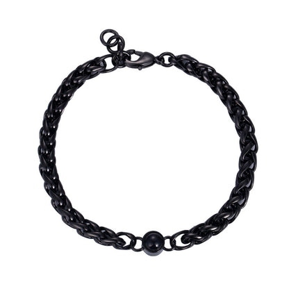צמיד גורמט משולב עם תמונה מוצפנת - Myone Jewelry