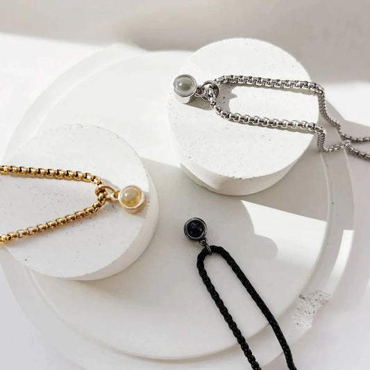 שרשרת פנינה לגבר - Myone Jewelry