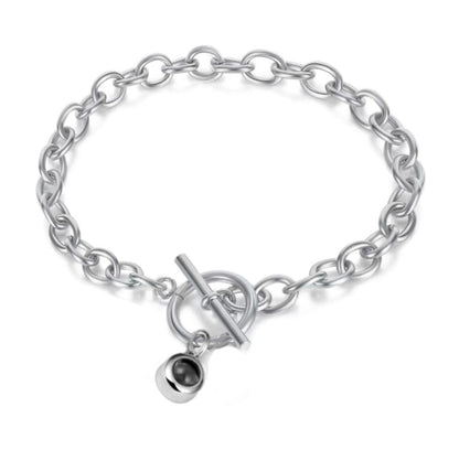 צמיד טיפני לולאות עם תמונה מוצפנת - Myone Jewelry