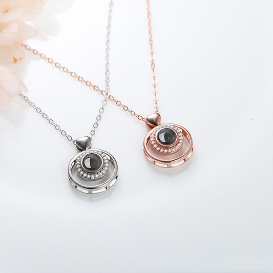שרשרת חישוק יהלומים לאשה - Myone Jewelry