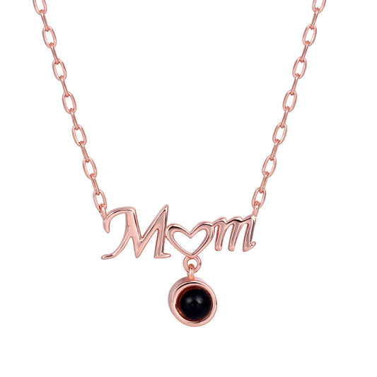 שרשרת לאמא עם תמונה מוצפנת - Myone Jewelry